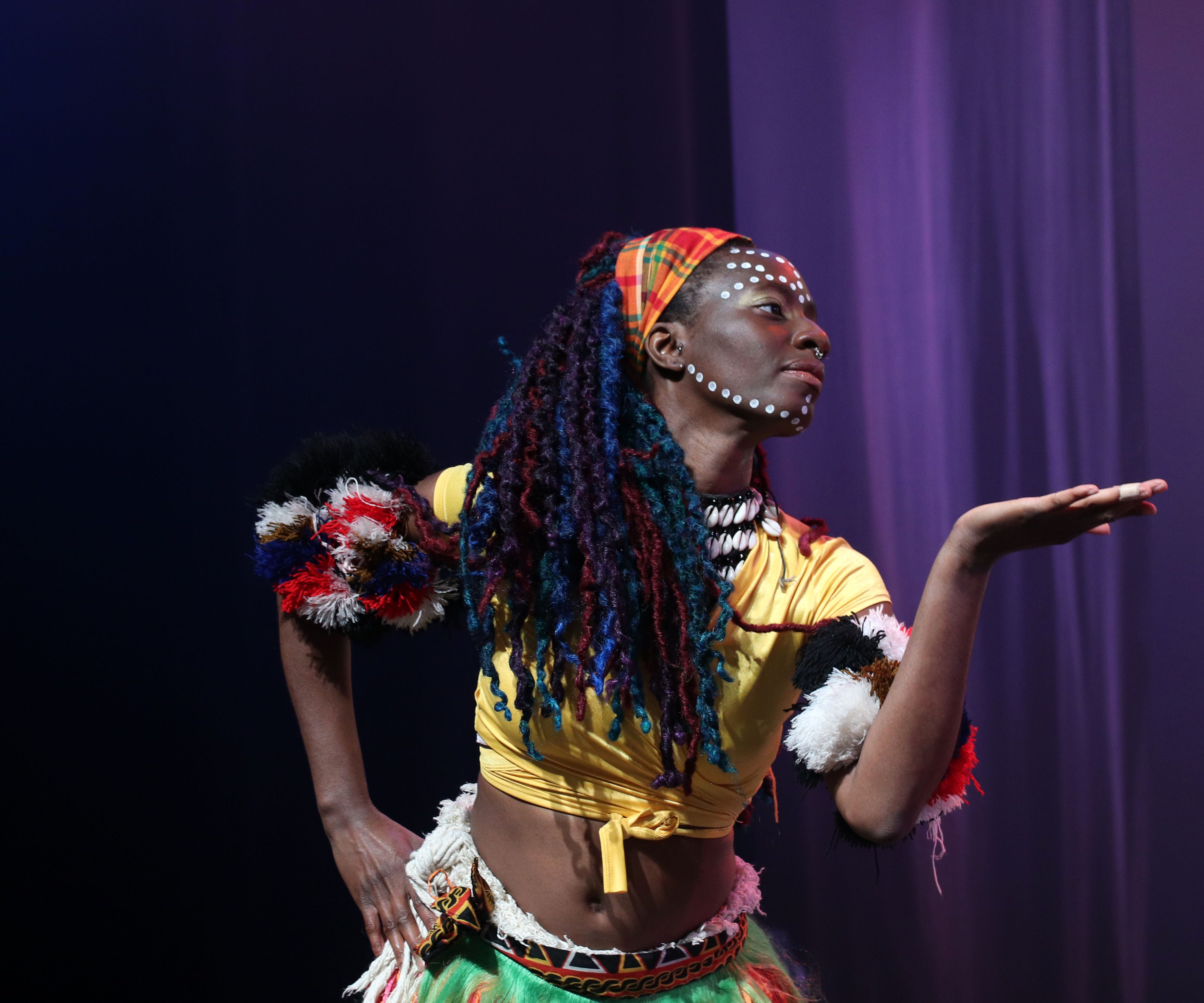 Community members at Africa Day event